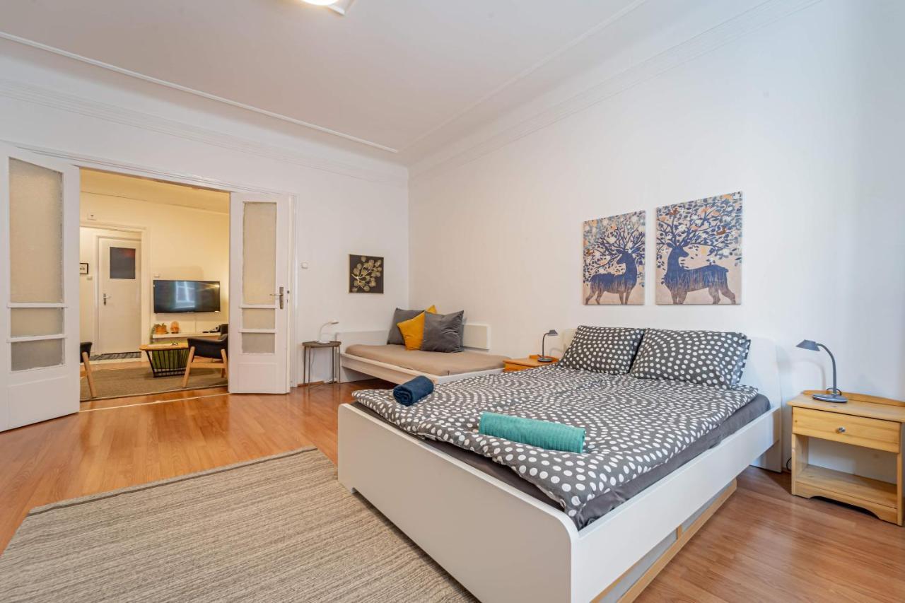 Central&Cozy Balcony!3Bdr 2Bth Будапеща Екстериор снимка